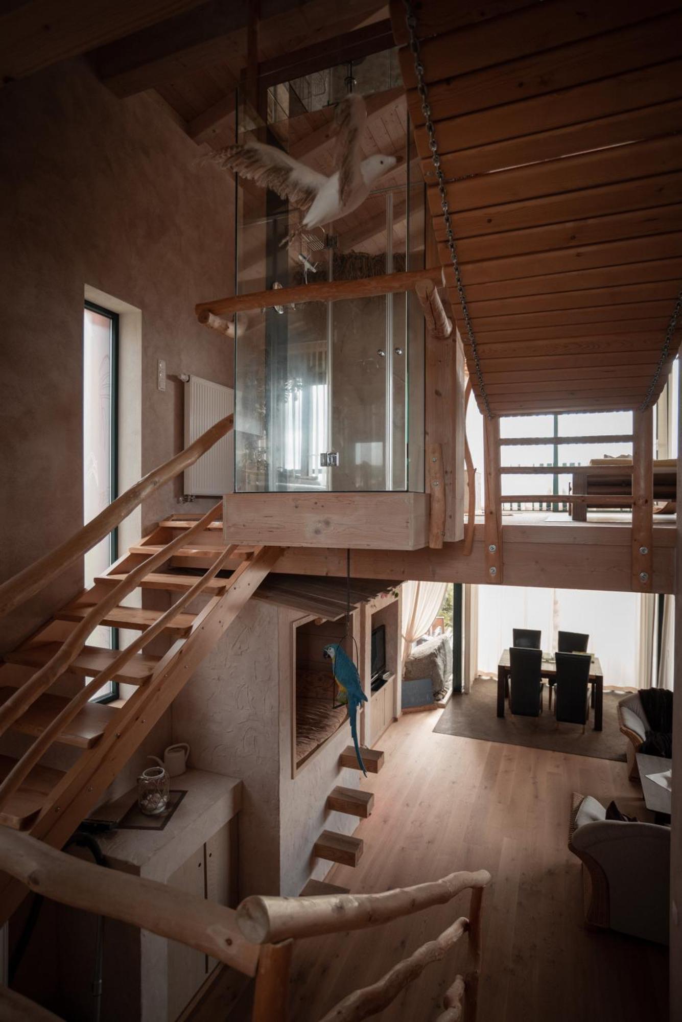 Suedlaendisches Chalet Mit Hauseigener Sauna فيشتاخ المظهر الخارجي الصورة
